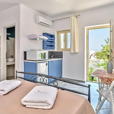 Holiday home Maria - Squares Blue & Gold *